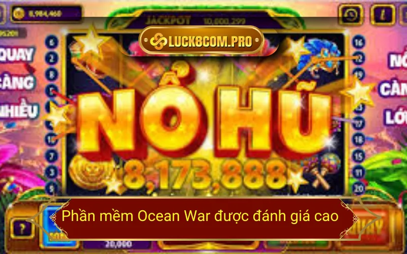 Phần mềm Ocean War được đánh giá cao